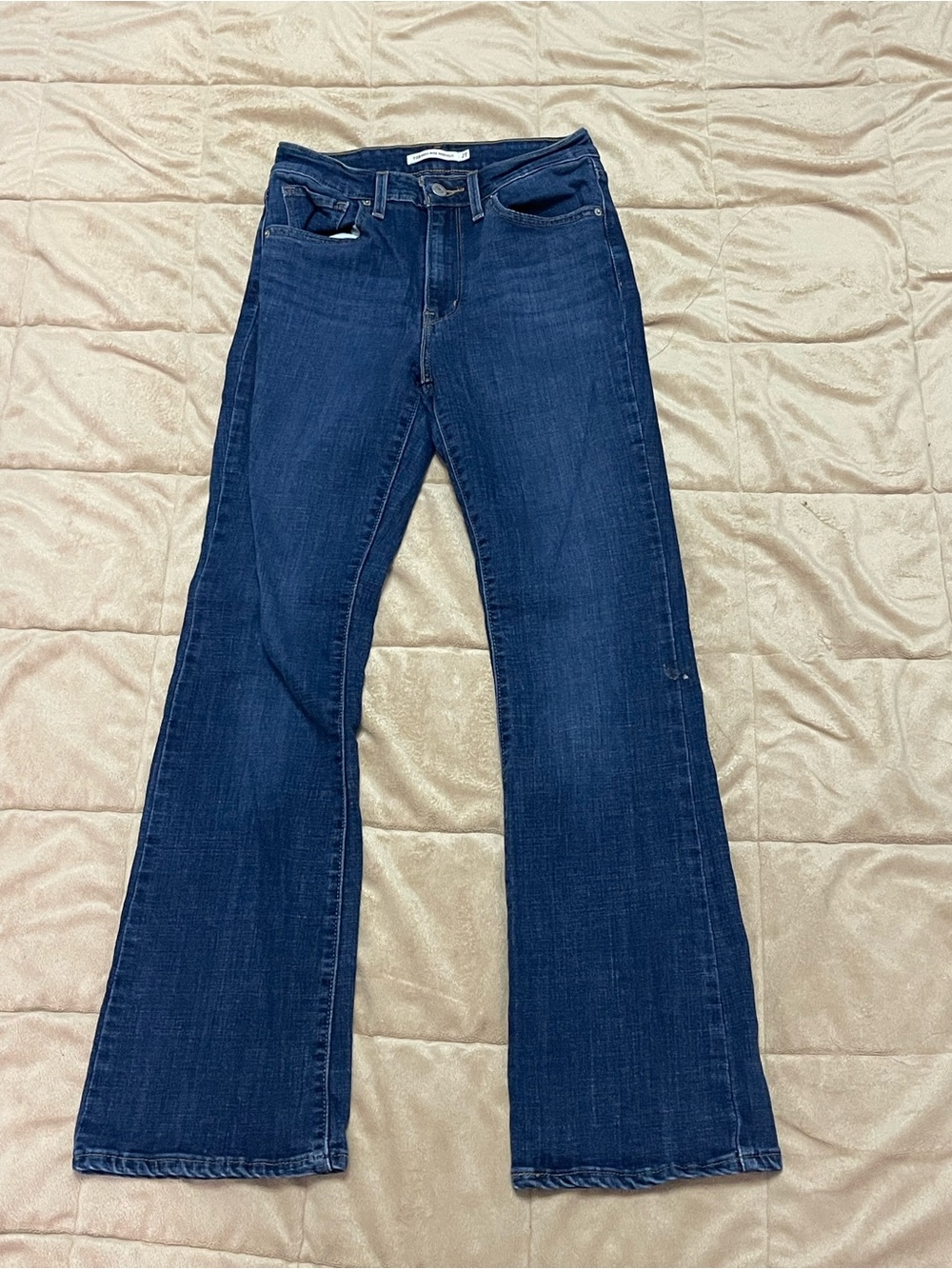 Women’s Levi 725 Medium Wash High Rise Bootcut Jeans Size 27 Preppy 90’s Western
